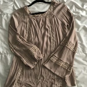 Altard State Tan Blouse